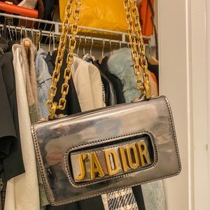 J’Adior Chain Flap Bag